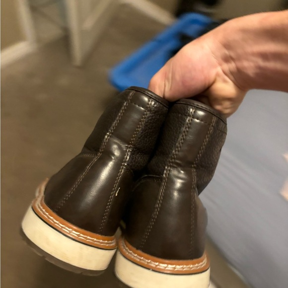 Men’s Size 11 Brown X-Ray Boots Firm Bottoms Workwear Great Condition Lace Up - Picture 13 of 15